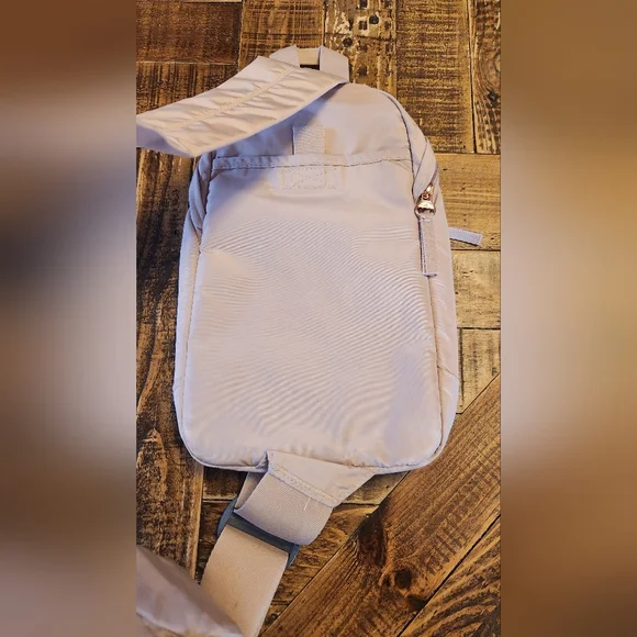 Adidas Essentials Sling Crossbody Bag Beige Pink - Picture 7 of 15